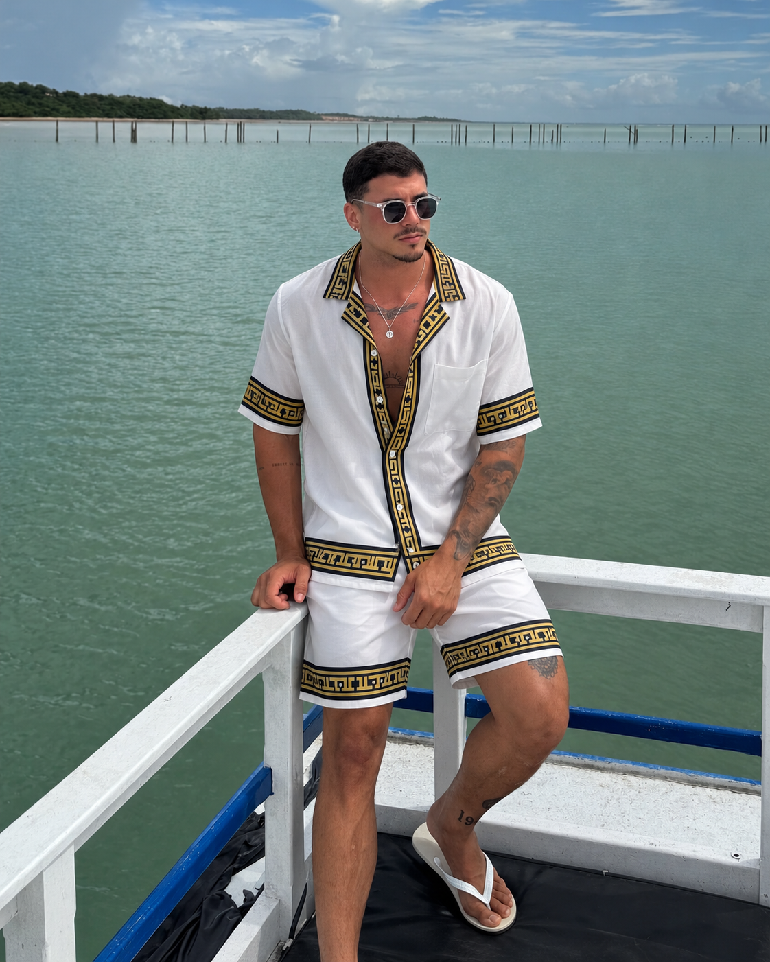 SET WHITE GREEK