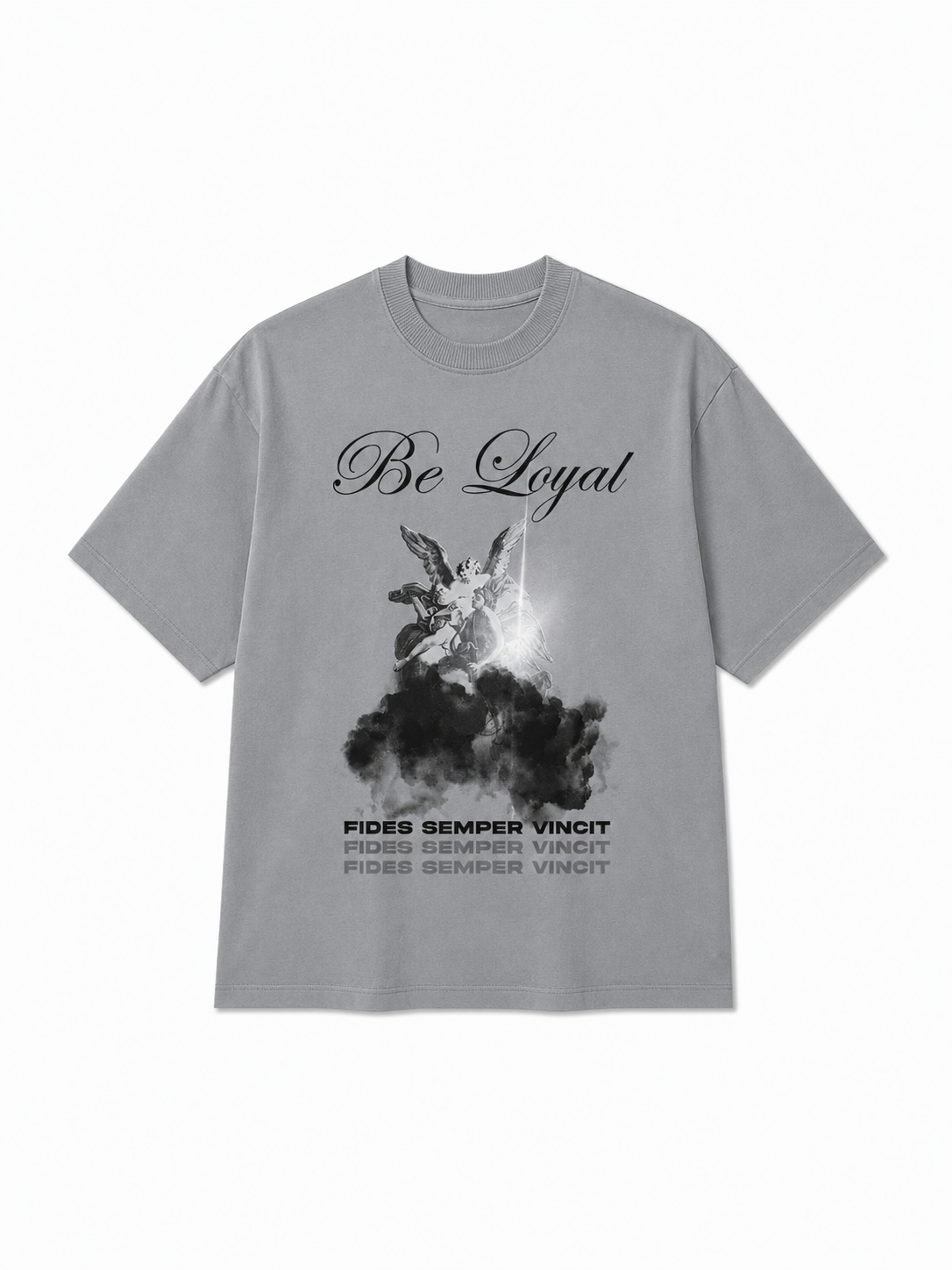 TSHIRT FIDES GREY