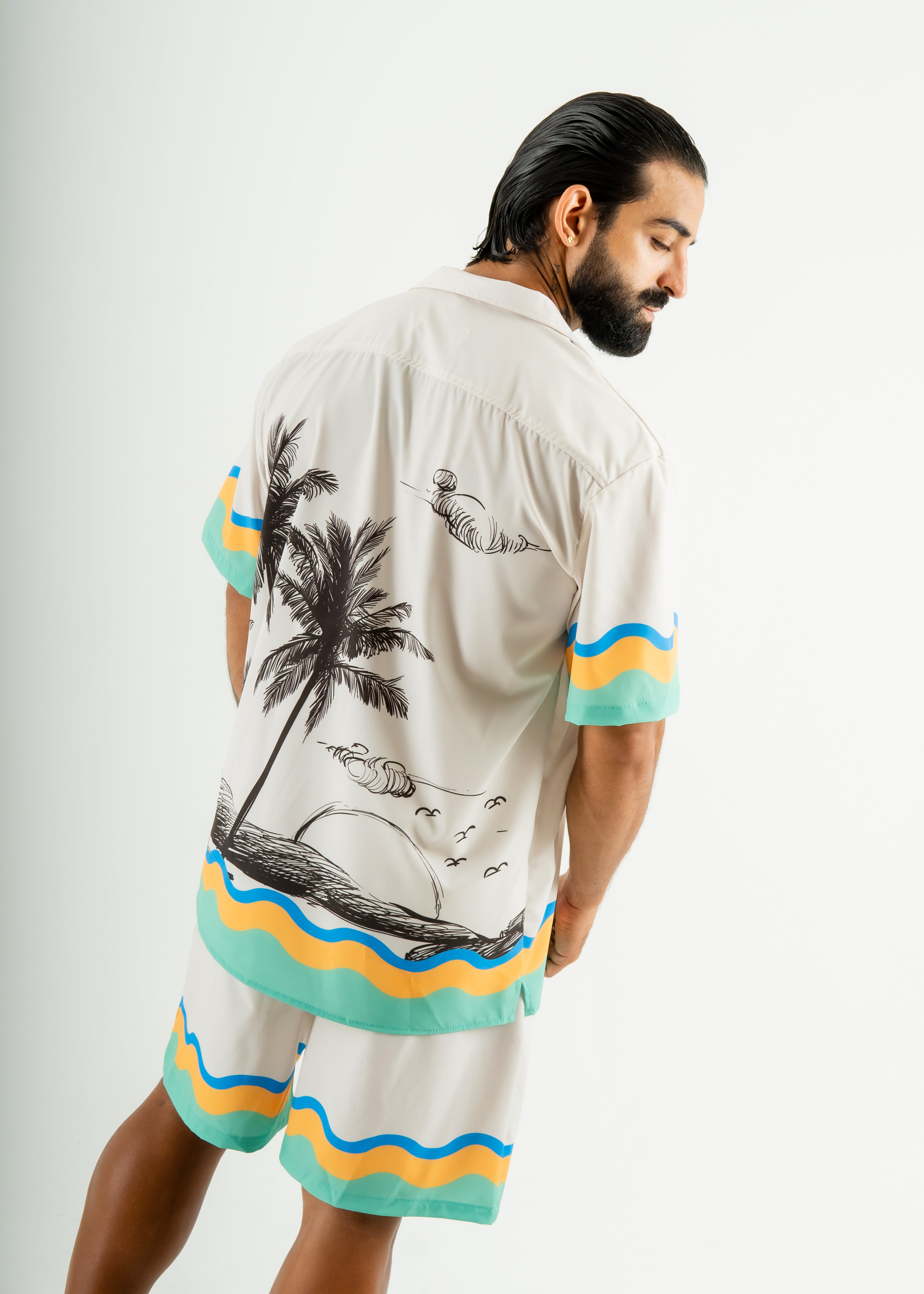 SET ONDAS CRAB IVORY