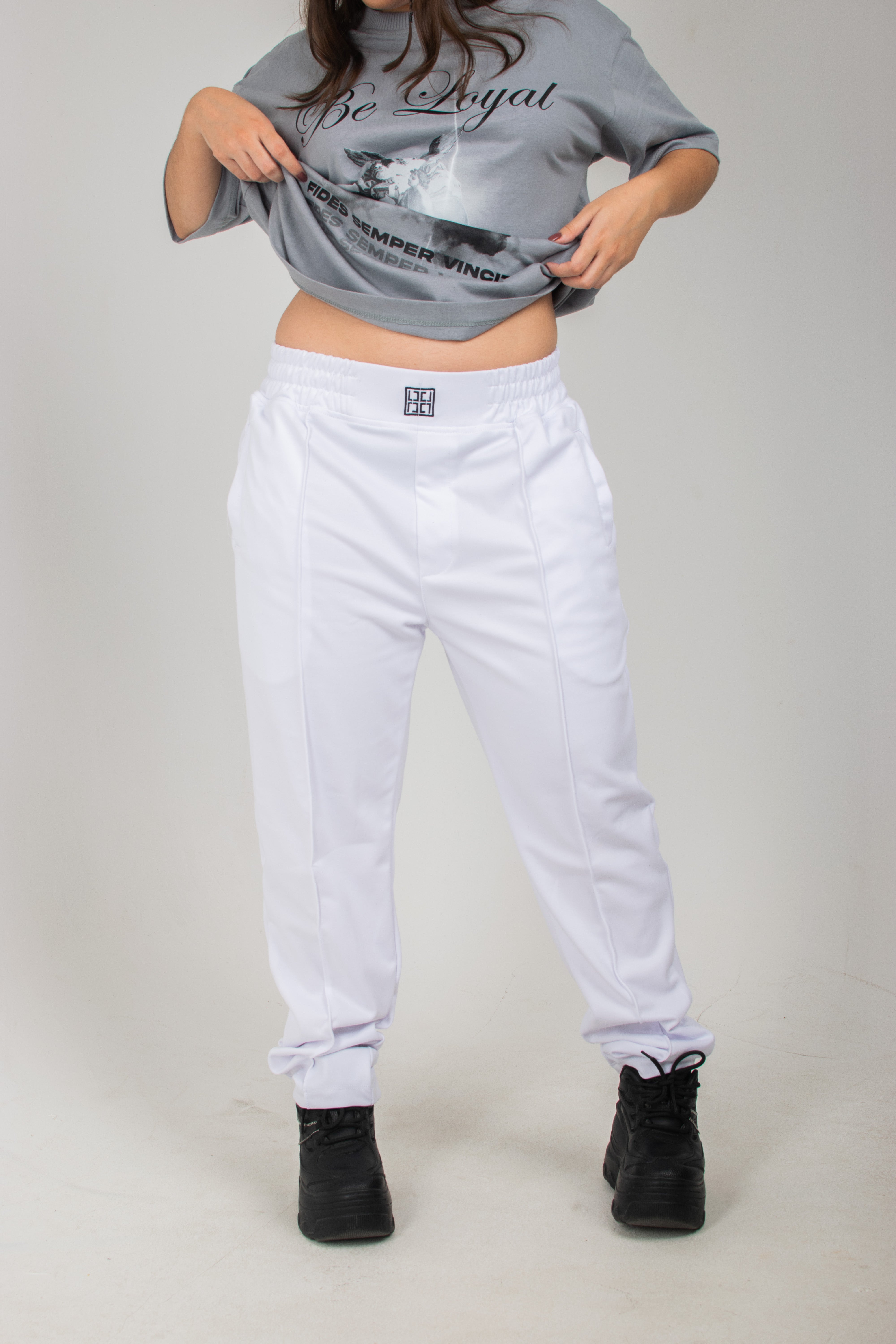 Jogger Slim Greco - Blanco