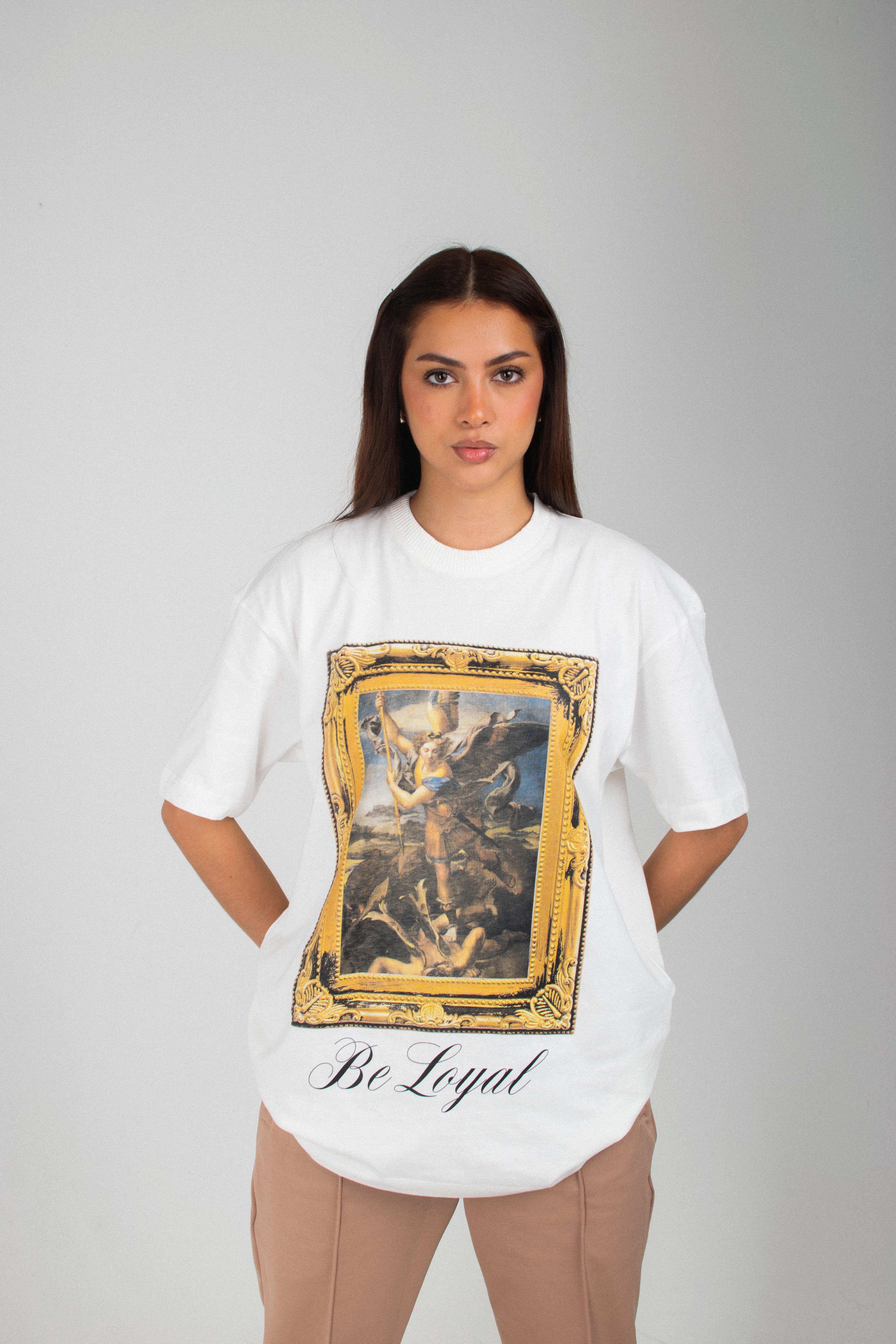 TSHIRT SAINT MICHAEL IVORY