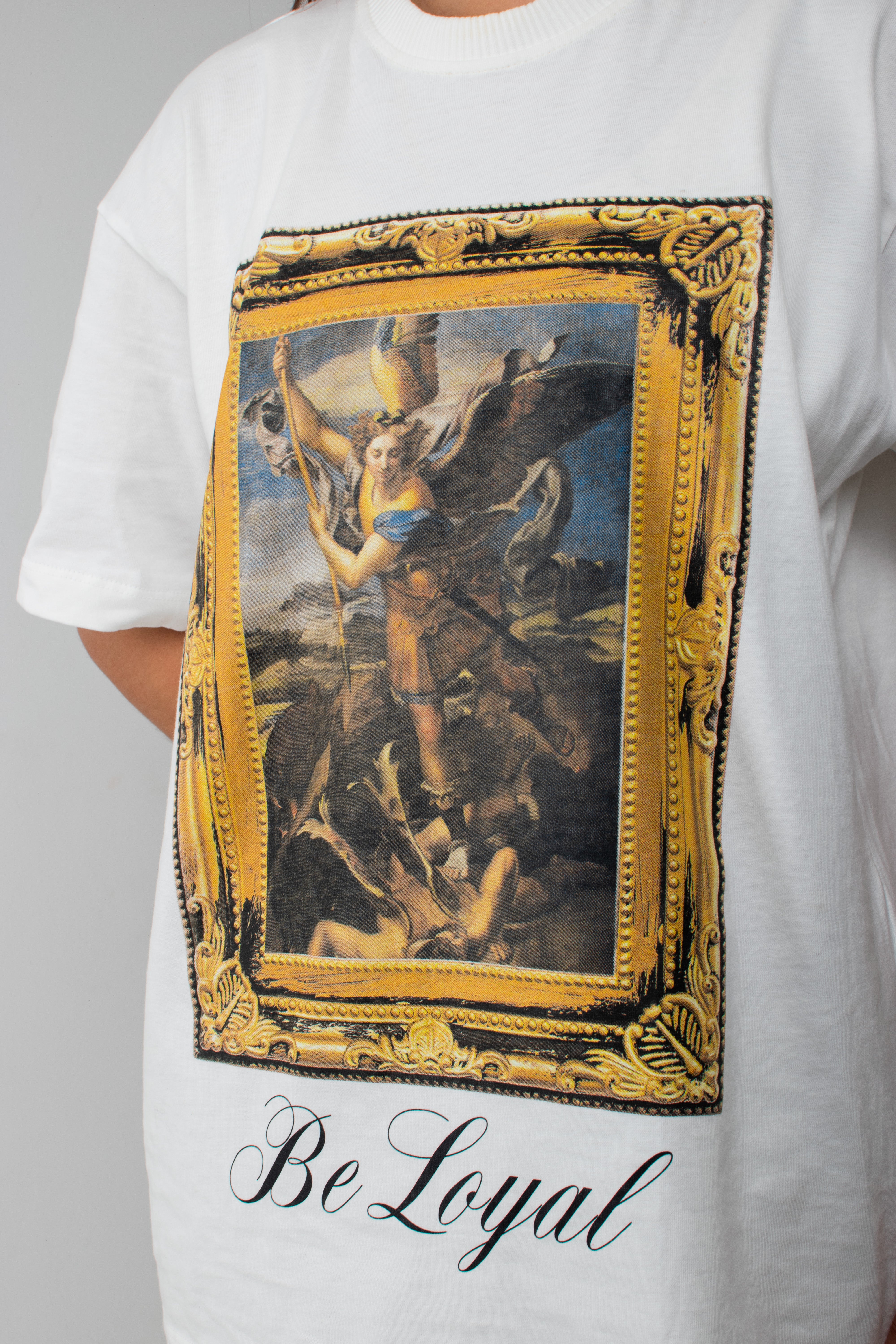 TSHIRT SAINT MICHAEL IVORY