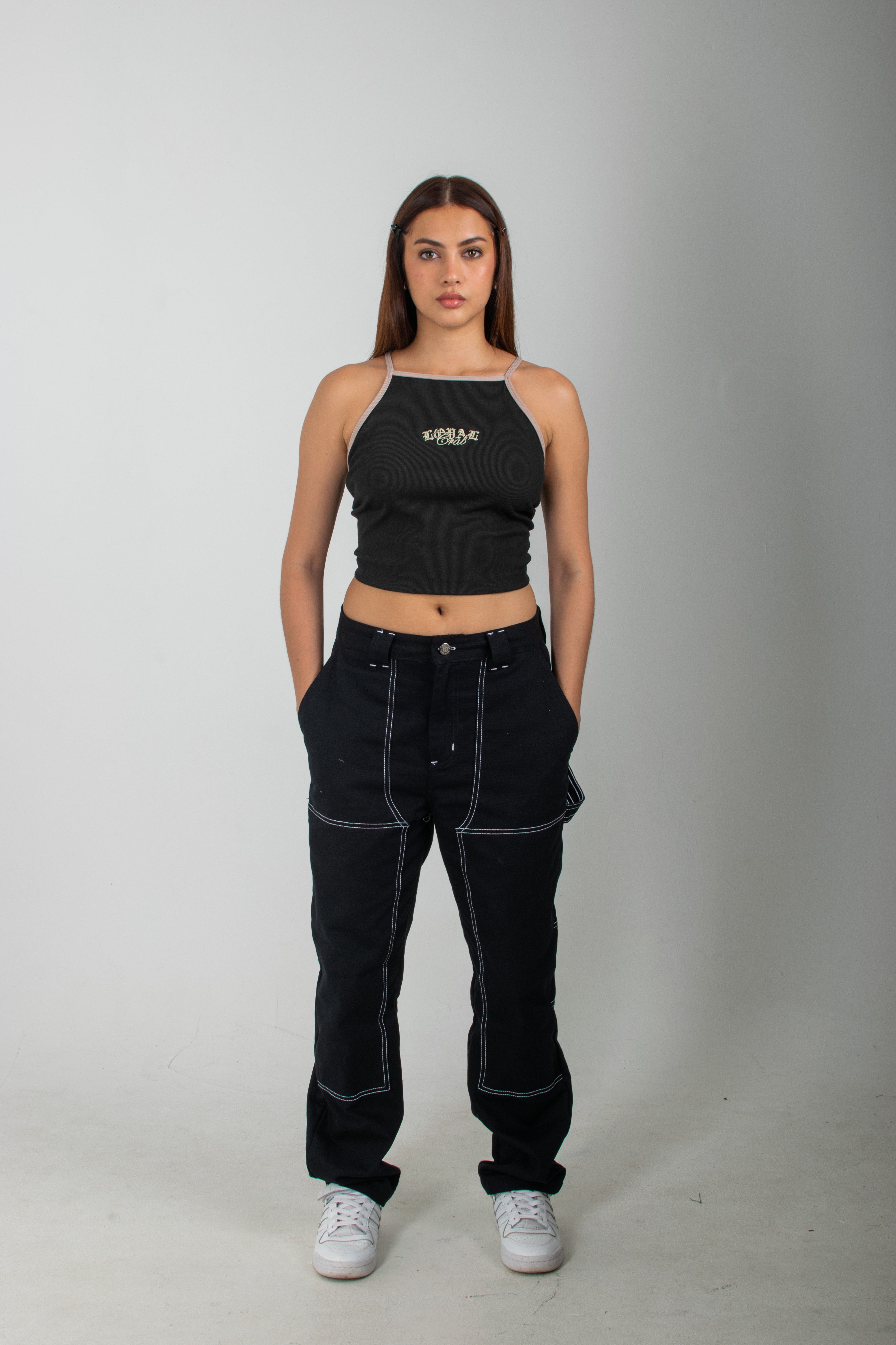 Top Indietro - Negro