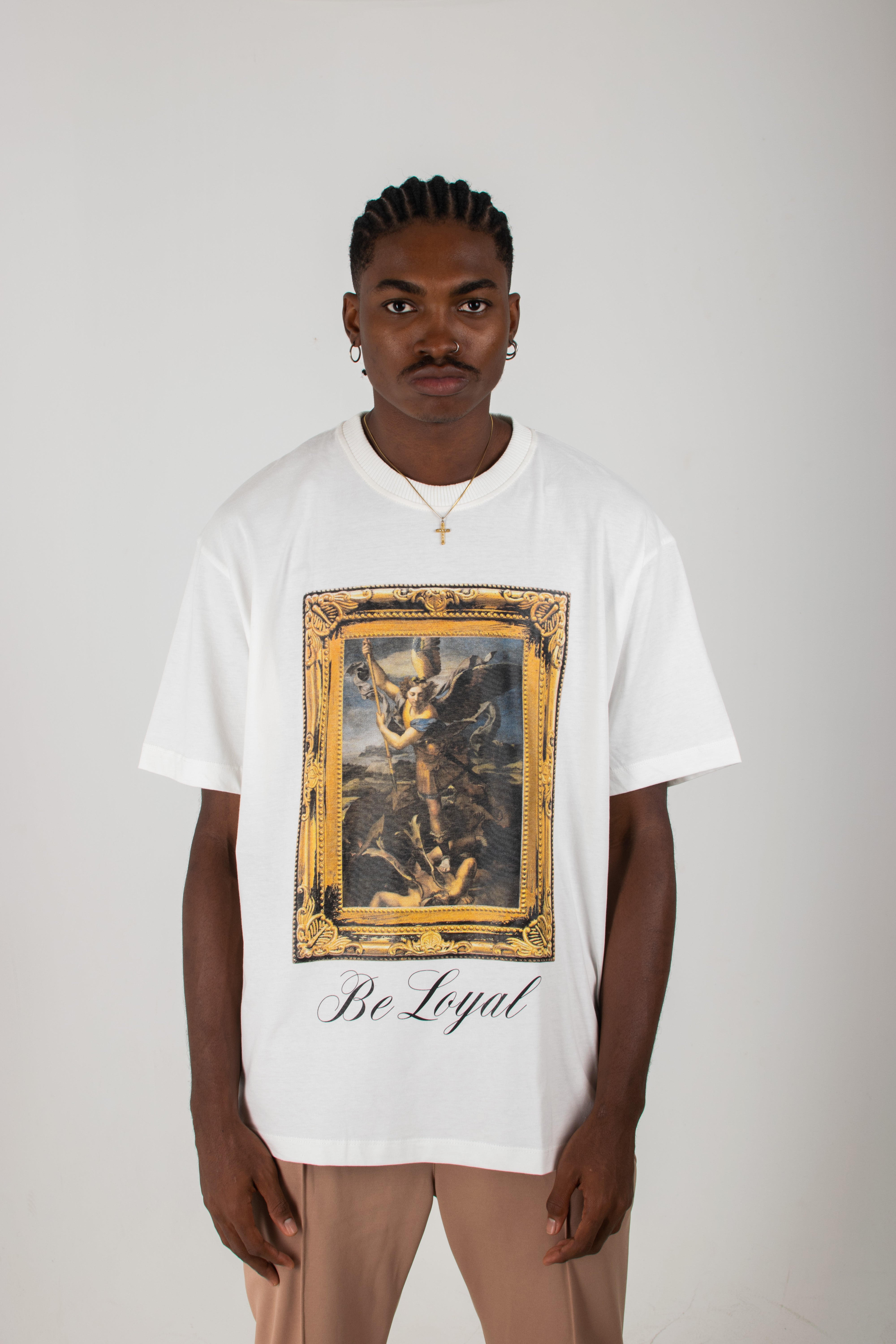 TSHIRT SAINT MICHAEL IVORY