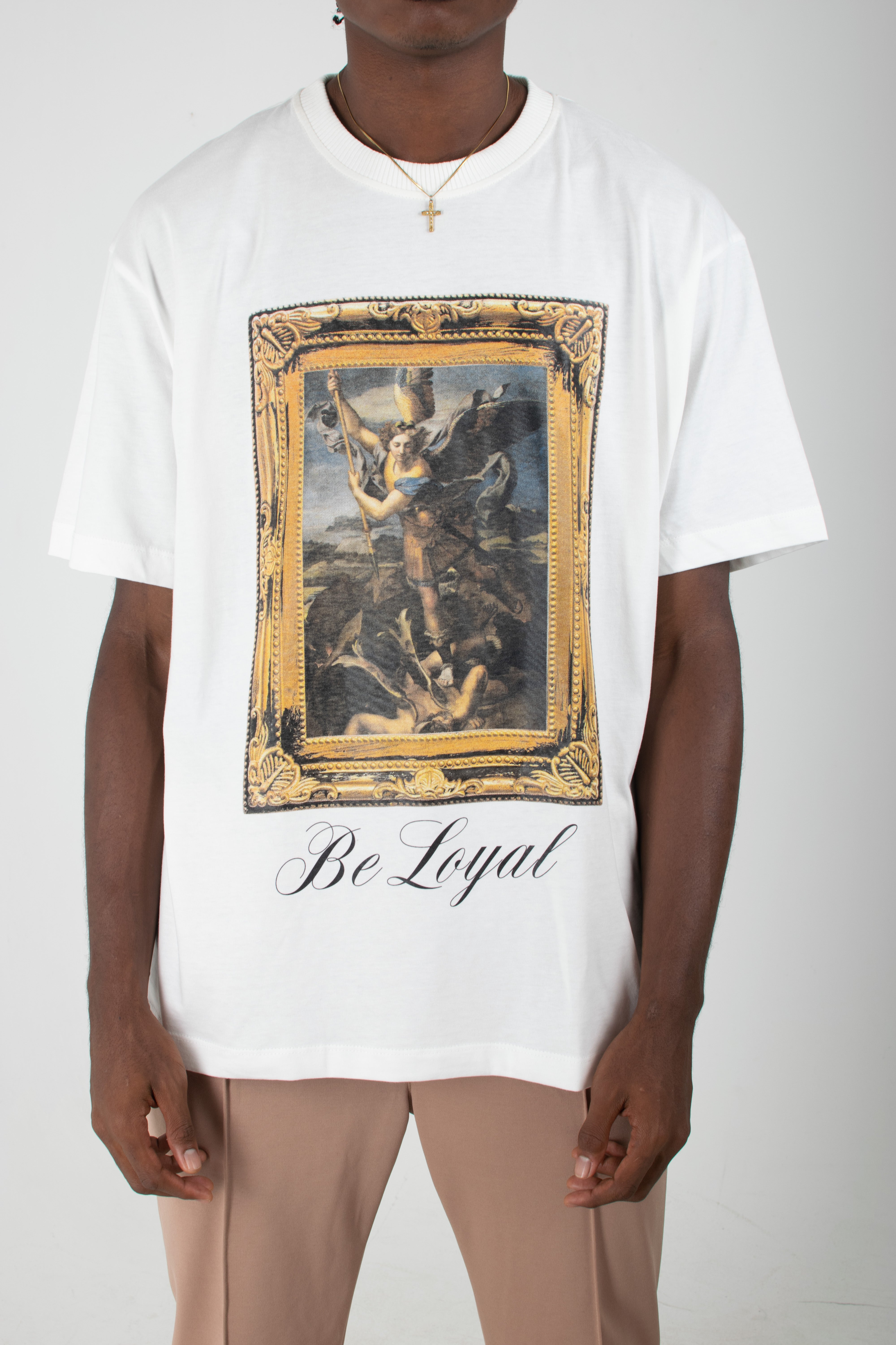 TSHIRT SAINT MICHAEL IVORY