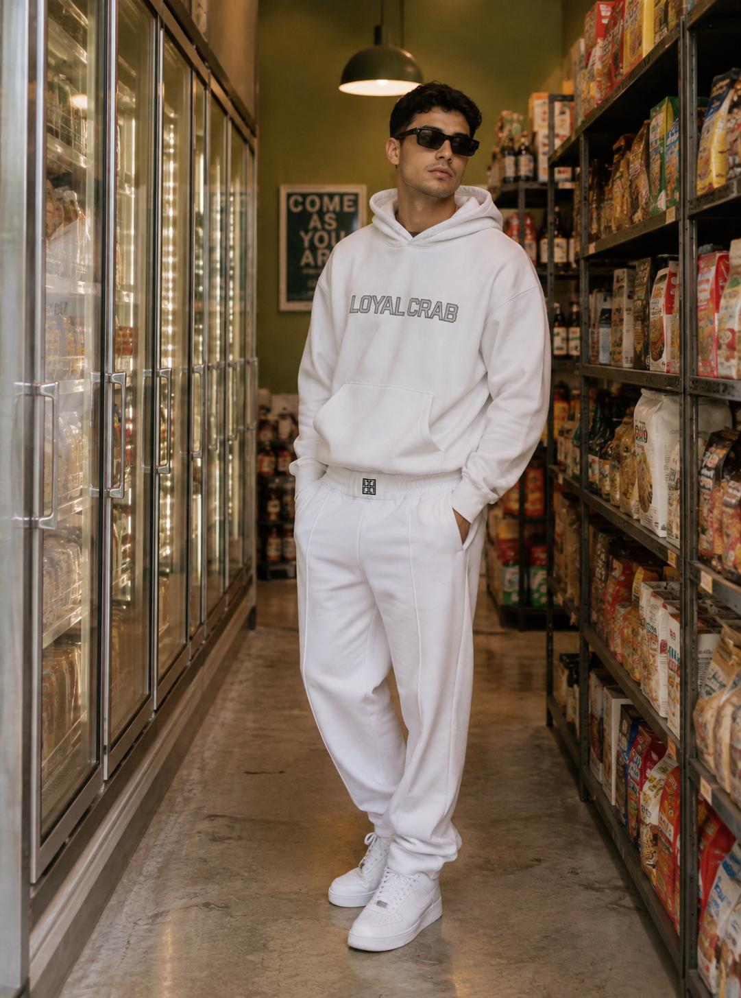 Jogger Slim Greco - Blanco